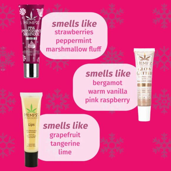 Hempz All Is Balm Lip Balm Trio - Picture 2 of 2